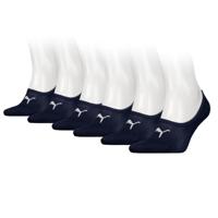 Puma Footies 6-pack Unisex Navy-43/46 - thumbnail