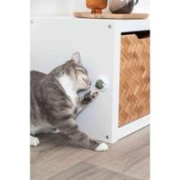 TRIXIE CATNIP BAL MET HOUDER ZELFKLEVEND - thumbnail