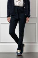 Franka fleece trousers - dark blue - 13142 - thumbnail