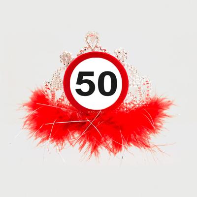 50 Jaar Verkeersbord Tiara