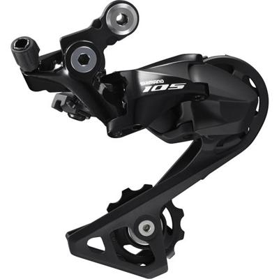 Shimano Achterderailleur 11-speed 105 rd-7000 met middellange kooi - directe montage - zwart (werkplaatsverpakking)