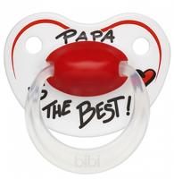 Bibi Fopspeen Happiness Papa 0-6 Maanden (1st) - thumbnail