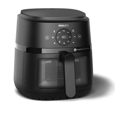 AirFryer - PHILIPS - 2000 Serie - NA220/00 - 4,2 L - 1500 W - 13 standen - Zwart