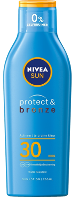 Nivea Sun Protect & Bronze Zonnemelk SPF30 Nivea Sun Protect & Bronze Zonnemelk SPF30