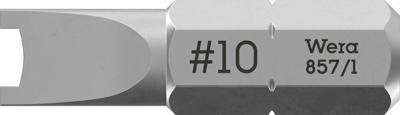 Wera 857/1 Z Vorkbit - Snake-eye, # 10 x 25 mm - 1 stuk(s) - 05057153001