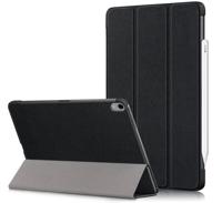 Casecentive Smart Case Tri-fold iPad Air 2020 / 2022 zwart - thumbnail