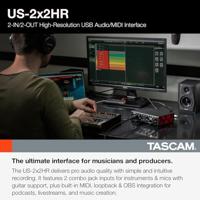 Tascam US-2x2HR USB Audio interface - thumbnail