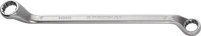 Promat/Tecwerk Dubbele ringsleutel | 19 x 22 mm 318 mm | diep gebogen - 4000823324