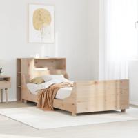 Bedframe zonder matras massief grenenhout 100x200 cm - thumbnail