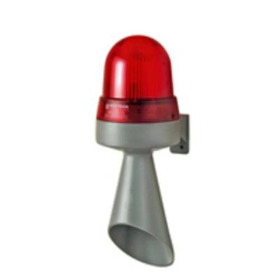 Werma Signaltechnik Combi-signaalgever LED Werma Rood Continu licht 24 V/DC 98 dB