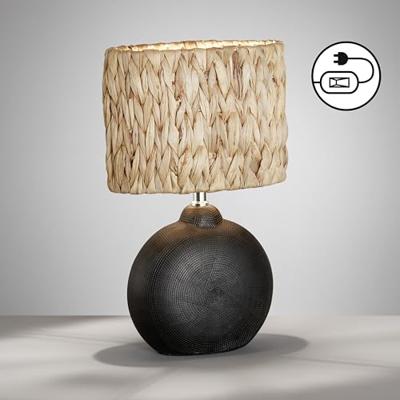 Fischer & Honsel TafellampHyazinthe rotan 23cm - 50682