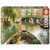 Puzzel Educa Amsterdam 1000 Onderdelen - thumbnail