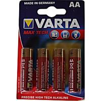 Varta Longlife Max Power AA 4-pack Batterijen - thumbnail