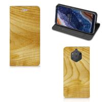 Nokia 9 PureView Book | Wallet Case | Licht Hout - thumbnail