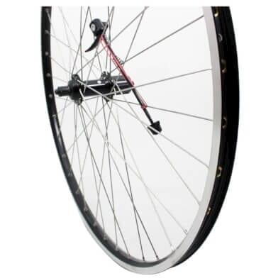 Roland achterwiel 28 fh-qc400 zac19 zwart rvs spk