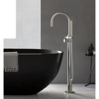 Hotbath Archie Badmengkraan Met Draaibare Uitloop Vloermontage RVS 316 AR077IX - thumbnail