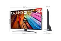 LG 50UT81 LED TV 126cm 4K UHD Smart TV 2024 zwart en blauw - thumbnail