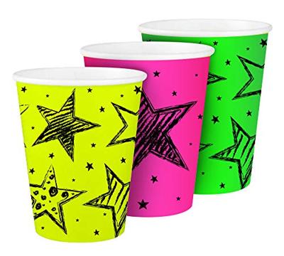 Folat BV Neon party bekers, 6st.