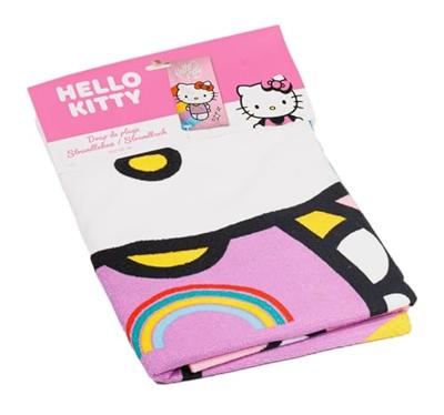 Hello Kitty strandlaken polyester 70 x 140 cm Hello Kitty strandlaken polyester 70 x 140 cm
