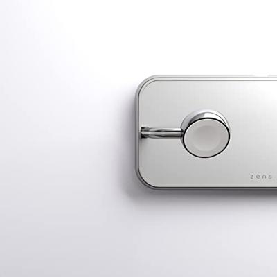 ZENS Dual qi Apple-Watch ZEDC05W Inductie lader 2000 mA Uitgangen Qi-standaard Wit ZENS Dual qi Apple-Watch ZEDC05W Inductie lader 2000 mA Uitgangen Qi-standaard Wit