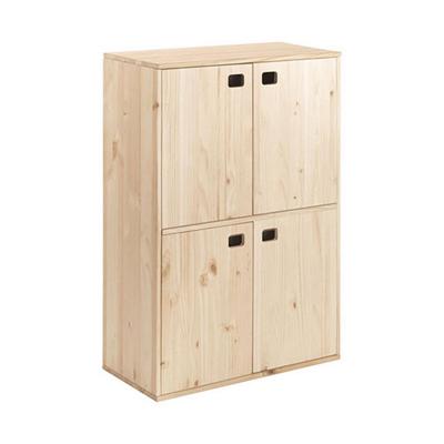 Meubel Astigarraga Dinamic4 4 deuren Natuurlijk Hout Pijnboom 105,4 x70,8 x 33 cm