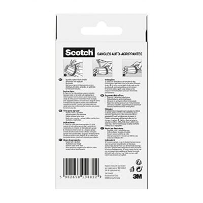 Kabelbinders Scotch Zwart 19 MM X 3,65 M