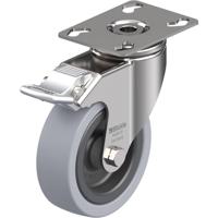 Blickle LKPXA-VPA 101G-FI Zwenkwiel met rem Wieldiameter: 100 mm Draagvermogen (max.): 110 kg 1 stuk(s) - thumbnail