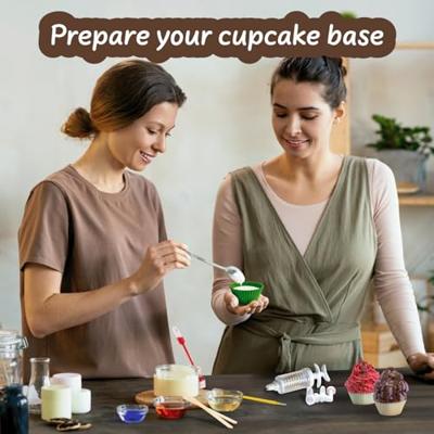 Oku Science 4 you cupcake zeep maken Oku Science 4 you cupcake zeep maken