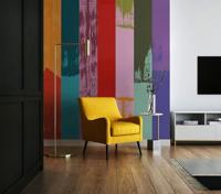 Komar Flair Fotobehang Fehlfarben - FLX4-059 - thumbnail