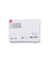 HEMA Correspondentiekaarten A6 - 50 stuks (wit) - thumbnail