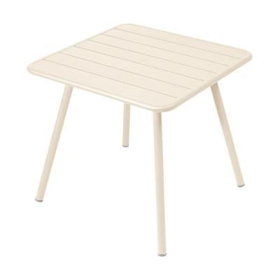 Fermob Luxembourg tuintafel vierpoot 80x80 cm Beige Latte