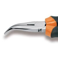 Beta Telefoontangen, lange halfronde gebogen bekken, verchroomd, twee componenten handgreep 1168BM 160 - 011680036 - thumbnail