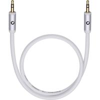 Oehlbach i-Connect J-35 Jackplug Audio Aansluitkabel [1x Jackplug male 3,5 mm - 1x Jackplug male 3,5 mm] 3.00 m Zwart Vergulde steekcontacten, OFC-kabel - thumbnail