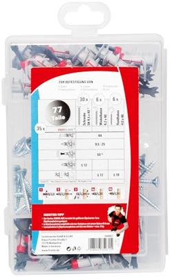 Fischer 548857 Meister-Box DUOBLADE Assortimentsdoos pluggen 1 set(s) Fischer 548857 Meister-Box DUOBLADE Assortimentsdoos pluggen 1 set(s)