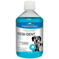FRANCODEX Fresh dent mondhygiëne vloeistof - honden/katten formule - 500ml - thumbnail