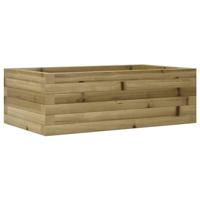 VidaXL Plantenbak 70x40x23 cm geïmpregneerd grenenhout - thumbnail