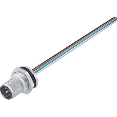binder 76 0631 1011 00008-0200-20 Sensor/actuator connector, niet geassembleerd Aantal polen (sensoren): 8 Flensstekker 1 stuk(s)