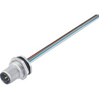 binder 76 0631 1011 00008-0200-20 Sensor/actuator connector, niet geassembleerd Aantal polen (sensoren): 8 Flensstekker 1 stuk(s) - thumbnail