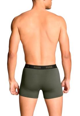 Puma Boxershorts 3-pack Comfort stretch groen