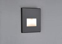 Paulmann 93094 Wand EBL Edge LED-wandinbouwlamp LED 1.40 W Zwart (mat) - thumbnail