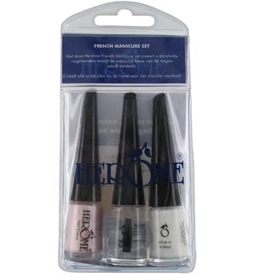 Herome French manicure set mini 3 x 4 ml 1 Set Herome French manicure set mini 3 x 4 ml 1 Set