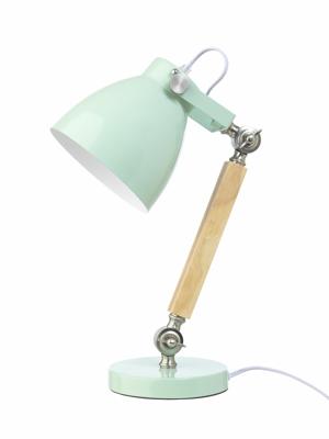 Lifetime bureaulamp hout / metaal - mint