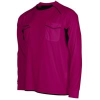 Stanno 429001 Bergamo Referee Shirt k.m. - Fuchsia-Black - XXXL - thumbnail