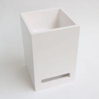 INK Skyscraper Fontein - 20x20x30cm - 0 kraangaten - polystone wit glans 3404200 - thumbnail