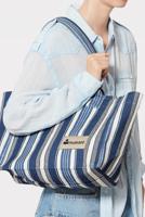 Isabel Marant shopper Yenky Zipped PM0062FC-D1X13M blue - thumbnail