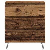Dressoir met lade Oud hout 60 x 35 x 70 cm Bewerkt hout - thumbnail
