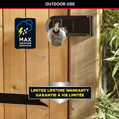 Master Lock P23615 Hangslot Zilver, Zwart - thumbnail