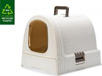 CURVER KATTENBAK WIT 51X38,5X39,5 - thumbnail