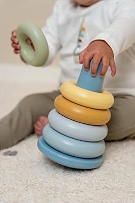 Rubo Toys Little dutch stapelringen blauw Rubo Toys Little dutch stapelringen blauw