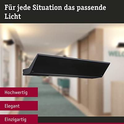 Paulmann Ranva 79505 Wandlamp 13 W LED Zwart (mat)